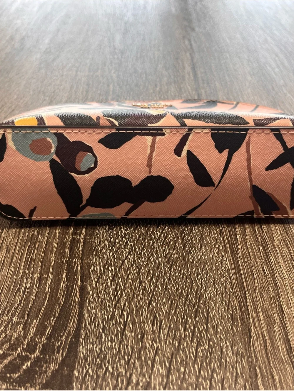 kate spade Pink Floral Print Zip Cosmetic Pouch